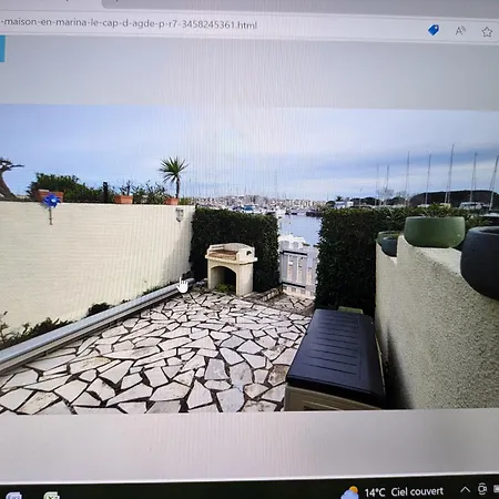 Charmante Maison En Bord De Avec Vue Sur Le Port * 아그