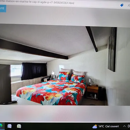 Charmante Maison En Bord De Avec Vue Sur Le Port * 아그